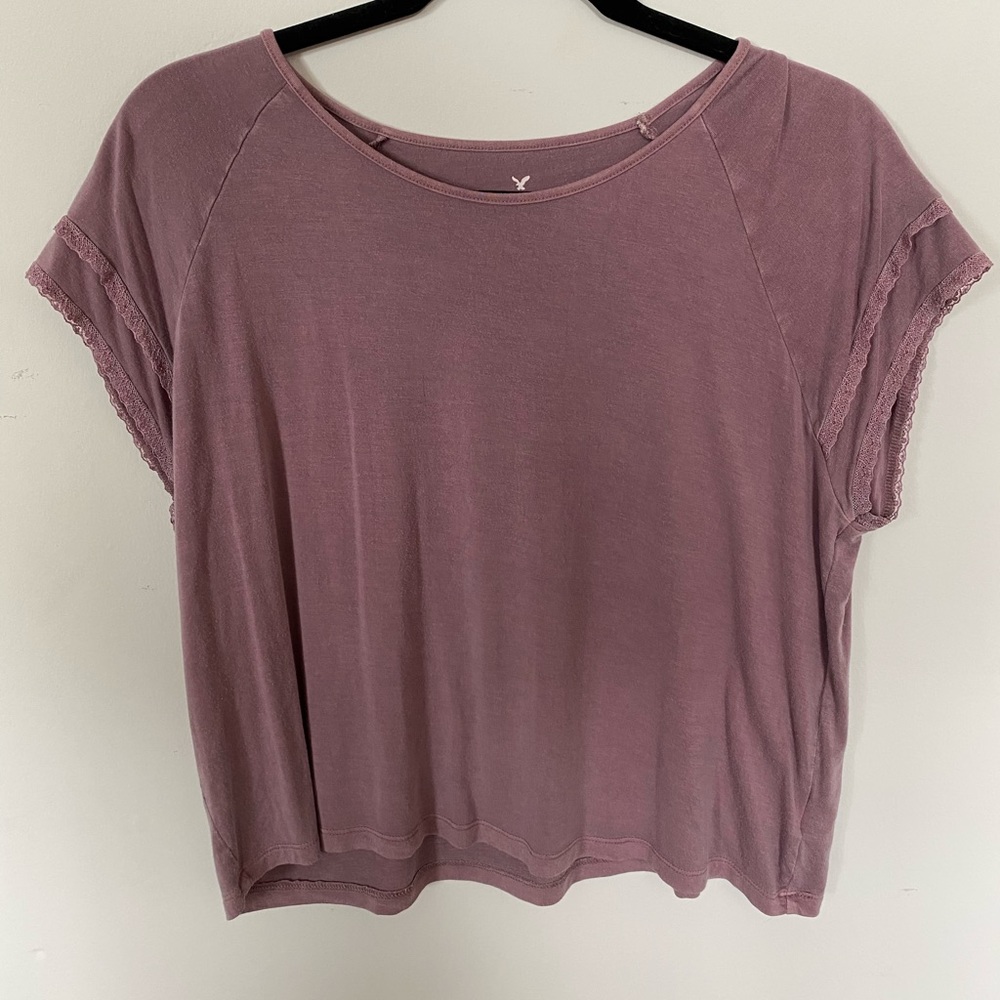 Mauve purple top
